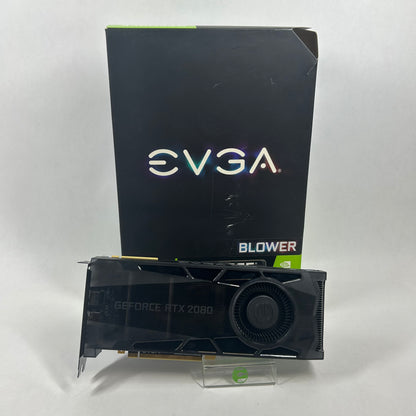 Broken EVGA GeForce RTX 2080 8GB GDDR6 Graphics Card 08G-P4-2080-KR READ