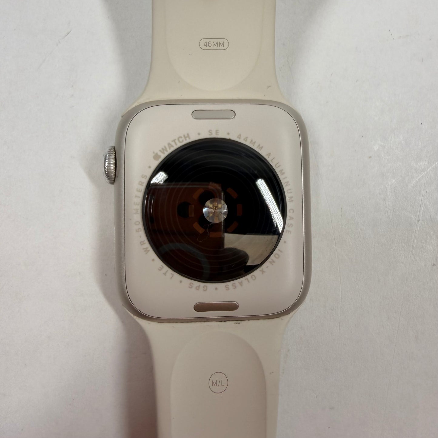 GPS Only Apple Watch SE 2nd Gen 44MM Starlight Aluminum MXG83LL/A