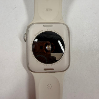 GPS Only Apple Watch SE 2nd Gen 44MM Starlight Aluminum MXG83LL/A