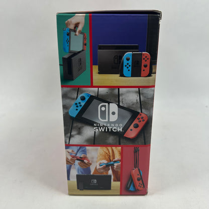 New Nintendo Switch v2 Video Game Console HAC-001(-01)  Red/Blue