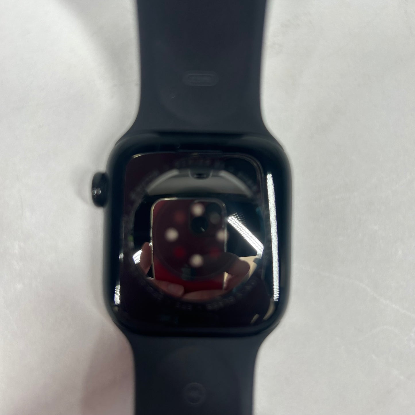 Factory Unlocked Apple Watch Series 11 42MM Jet Black Aluminum Gray Sport Band