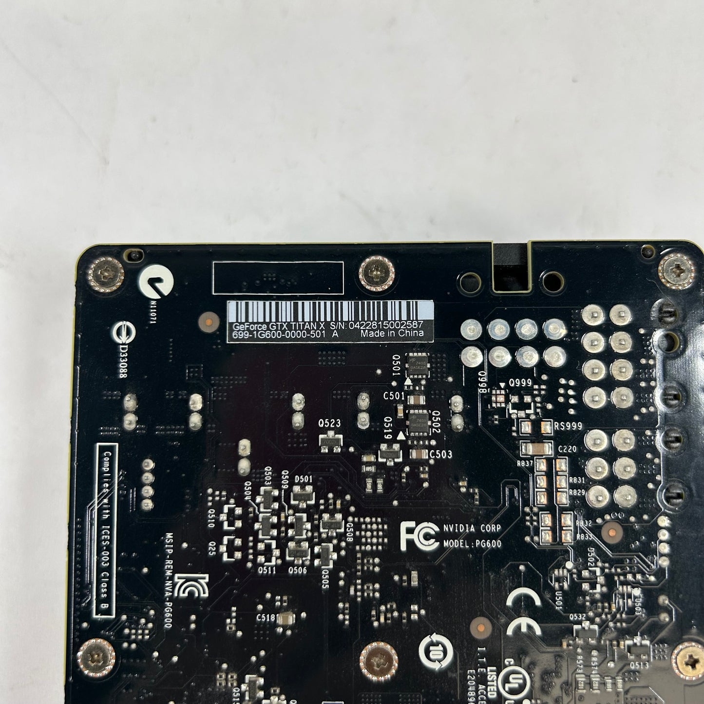 NVIDIA GeForce GTX TITAN X 12GB GDDR5 Graphics Card GTXTITANX