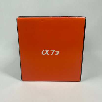 New Sony Alpha A7 IV 33MP Mirrorless Digital Camera
