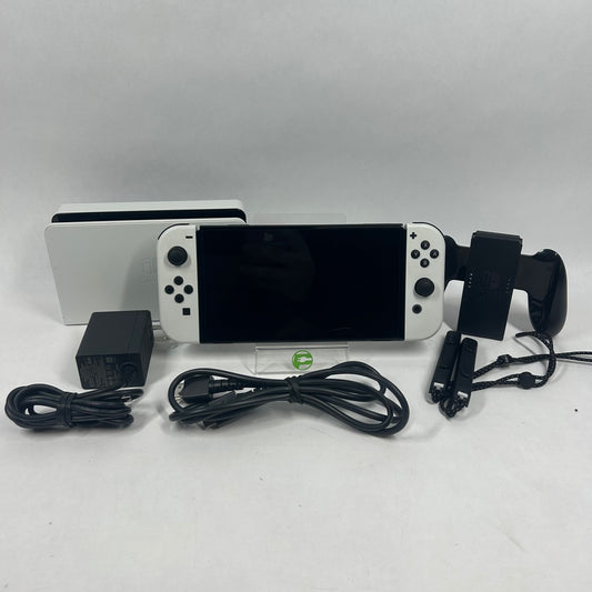 Nintendo Switch OLED Video Game Console HEG-001 Arctic White