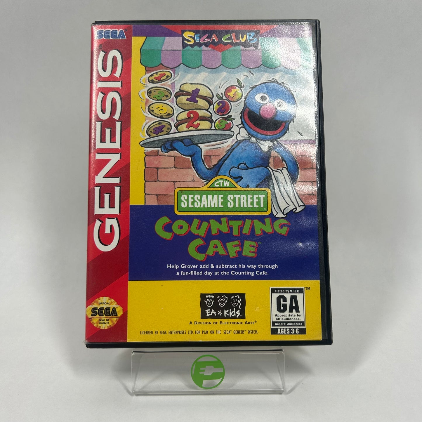 Sesame Street Counting Cafe  (Sega Genesis,  1993)