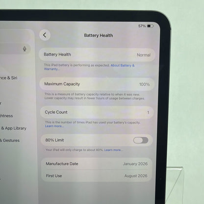 WiFi Only Apple iPad Pro 11" M5 256GB Space Black 3P001LL/A