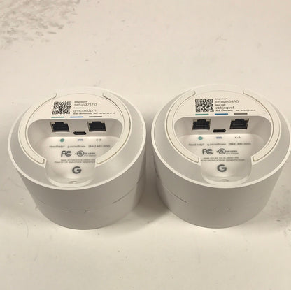 Lot of 2 Google WiFi Home Router Dual Band AC-1304