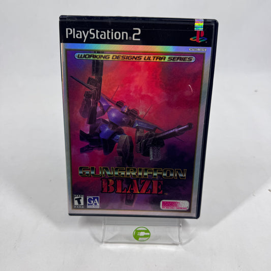 New Gungriffon Blaze (Sony PlayStation 2 PS2, 2000)
