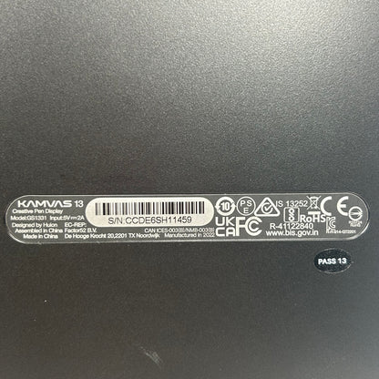 Huion Kamvas 13 Drawing Tablet GS1331