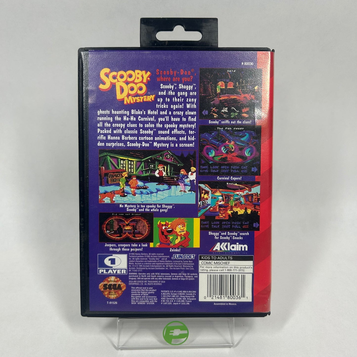 Scooby-Doo Mystery  (Sega Genesis,  1994)