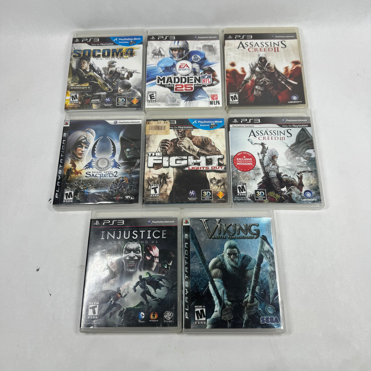 Lot of 50 Sony PlayStation 3 PS3 Games