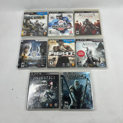 Lot of 50 Sony PlayStation 3 PS3 Games