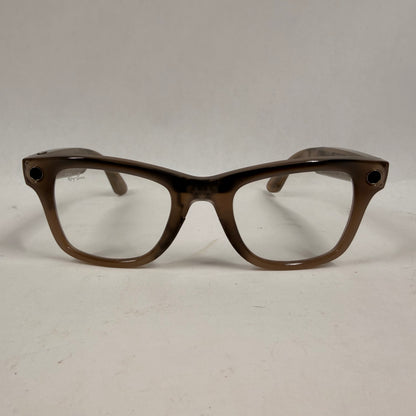 Ray-Ban Wayfarer Gen 2 Shiny Transparent Standard RW4006 AI Smart Glasses