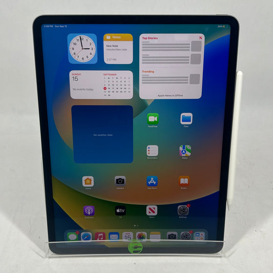 WiFi Only Apple iPad Pro 12.9" 5th Gen 256GB Space Gray A2378