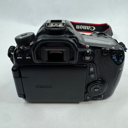 Canon EOS 70D 20.2MP Digital SLR DSLR Camera 61798 Shutter Count READ