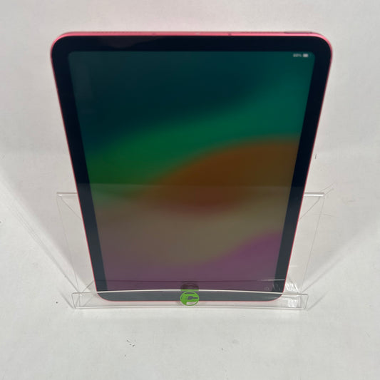 Factory Unlocked Apple iPad 10th Gen 64GB Pink MQ6M3LL/A