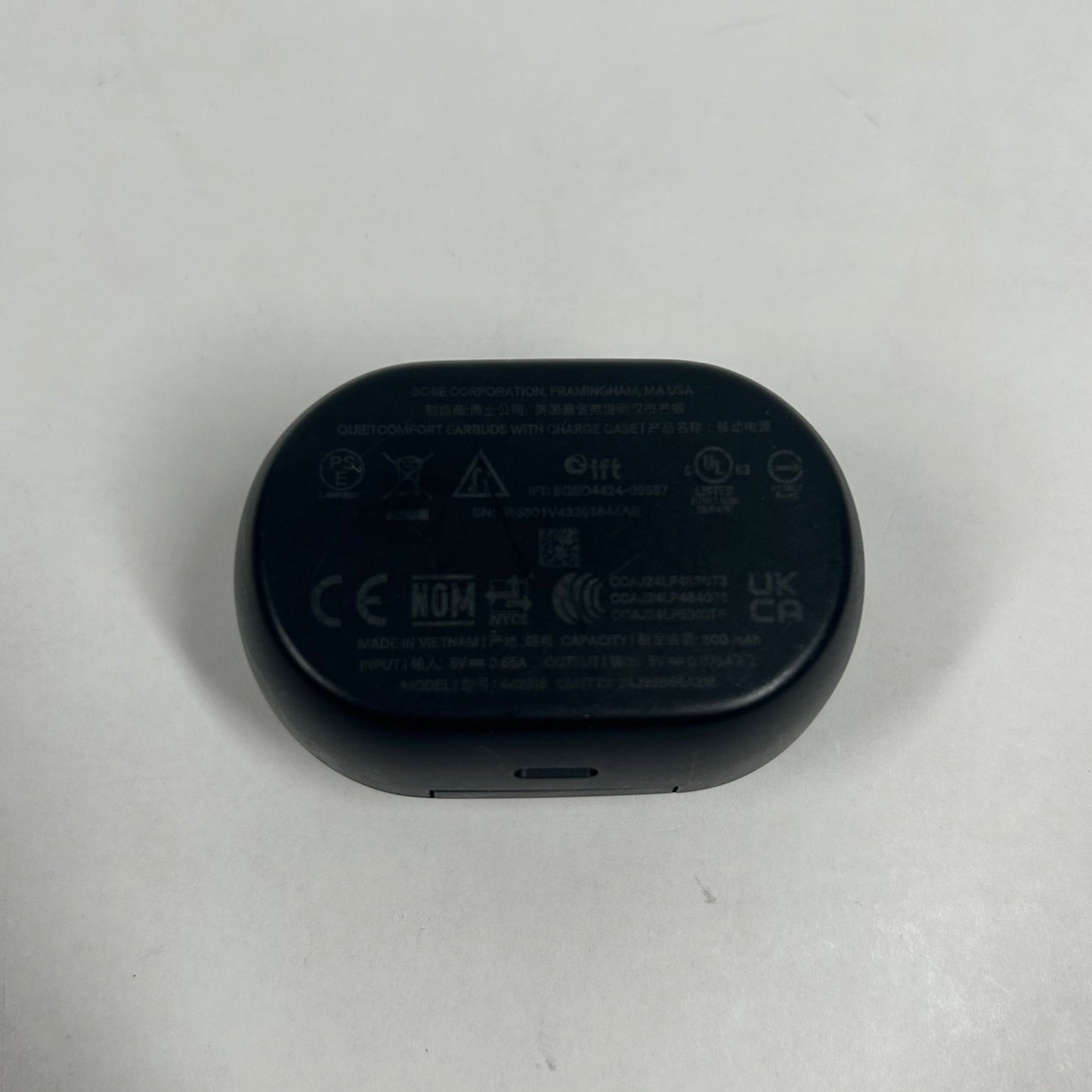 Bose QuietComfort Earbuds In-Ear Noise Cancelling Bluetooth Earbuds Black