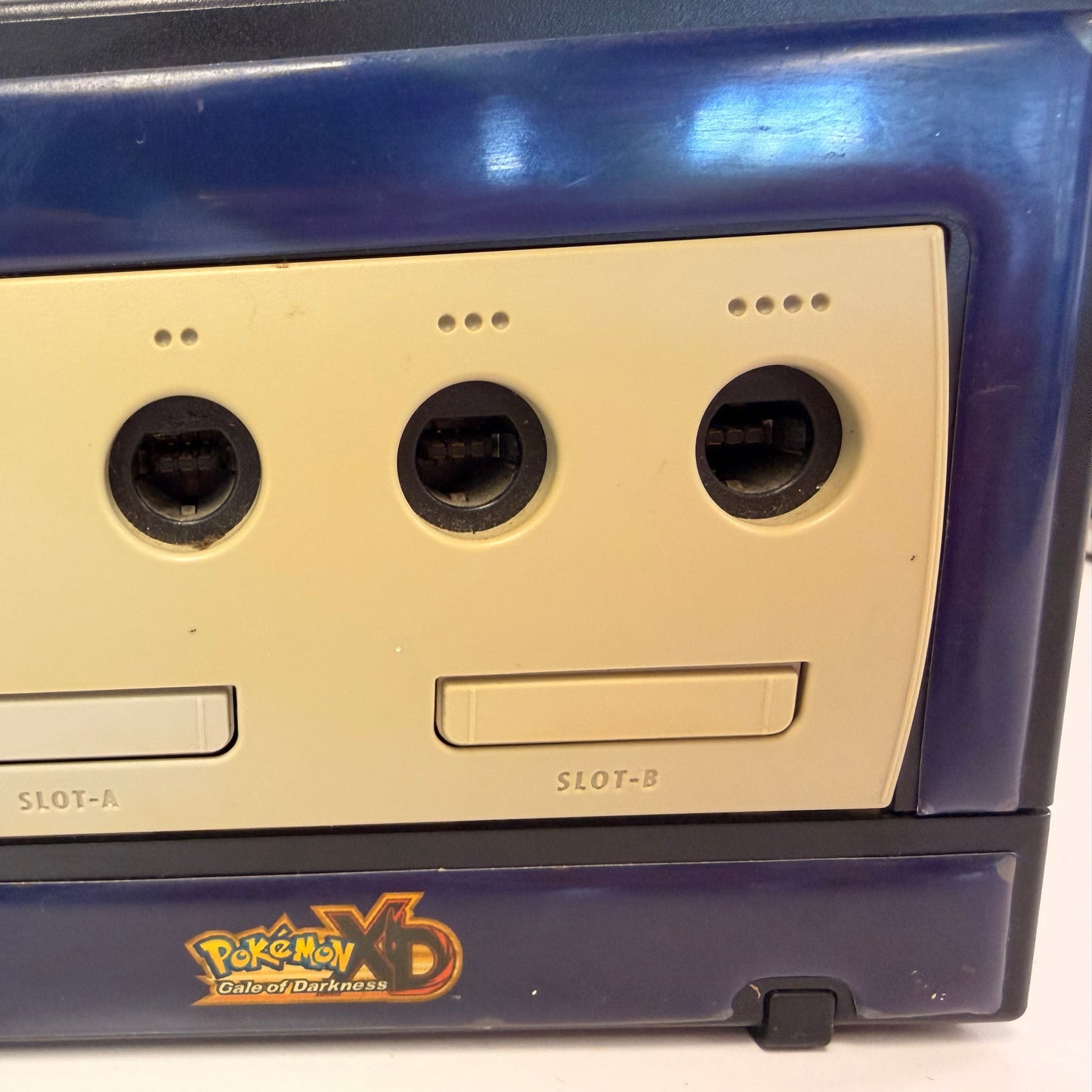 Nintendo GameCube Console with Pokemon XD Gale of Darkness Graffix