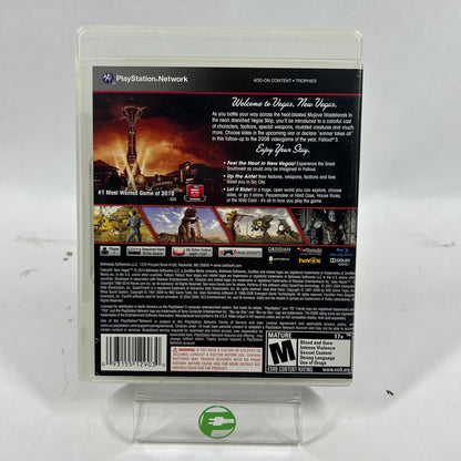 Fallout: New Vegas (Sony PlayStation 3 PS3, 2010)