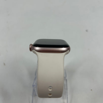 GPS Only Apple Watch Series 10 42MM Rose Gold Aluminum Pink Nike Sport Band