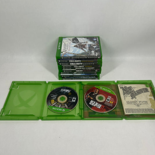 Lot of 11 Microsoft Xbox One Games