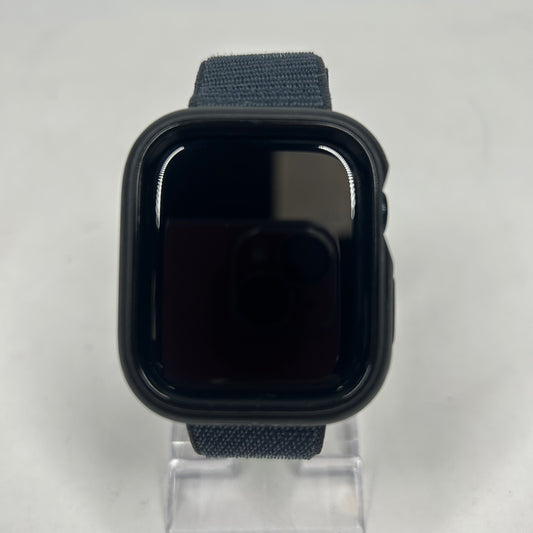 Factory Unlocked Apple Watch Series 9 45MM Black Aluminum MRMF3LL/A