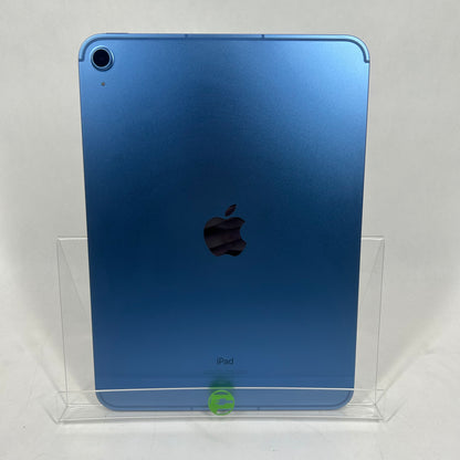 Unlocked Apple iPad 10th Gen 64GB 17.6.1 Blue MQ6K3LL/A