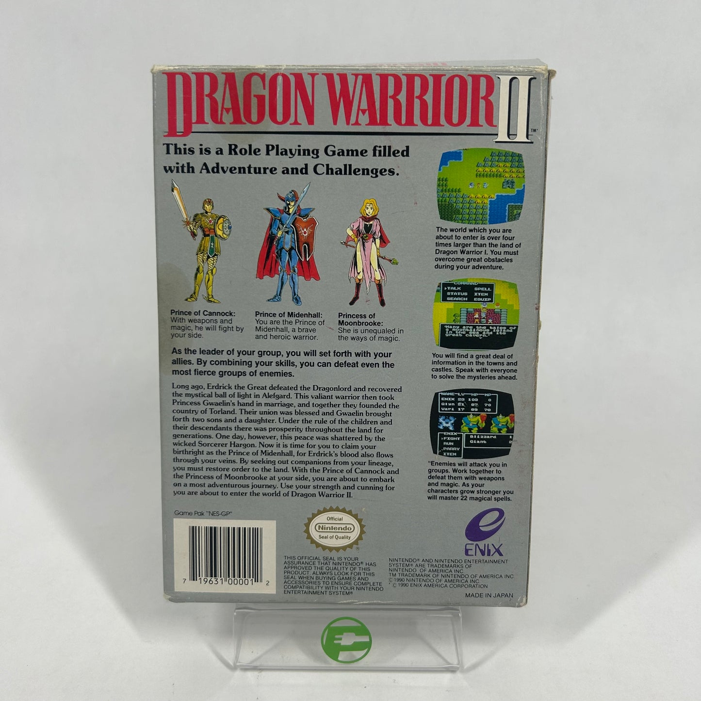 Dragon Warrior II (Nintendo NES, 1990)