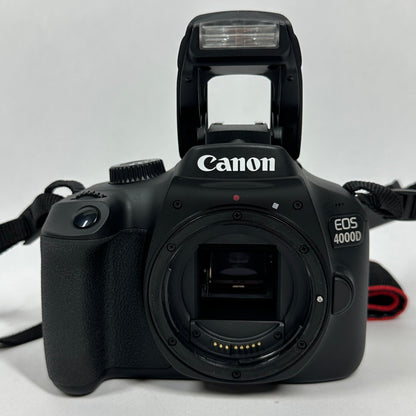 Canon EOS 4000D 18.0MP Digital SLR DSLR Camera EF-S 18-55 III Kit with Box