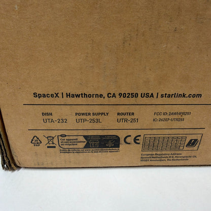 New Starlink Standard 4 Internet Kit 02534301-501/A