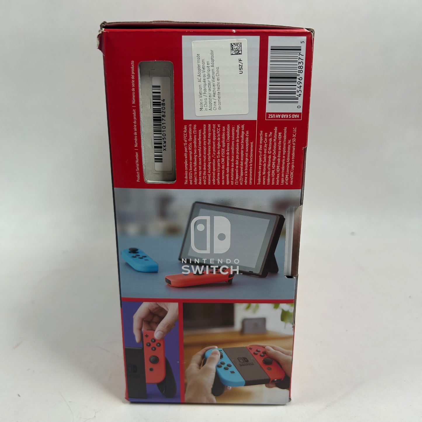 New Nintendo Switch v2 Video Game Console HAC-001(-01)  Red/Blue