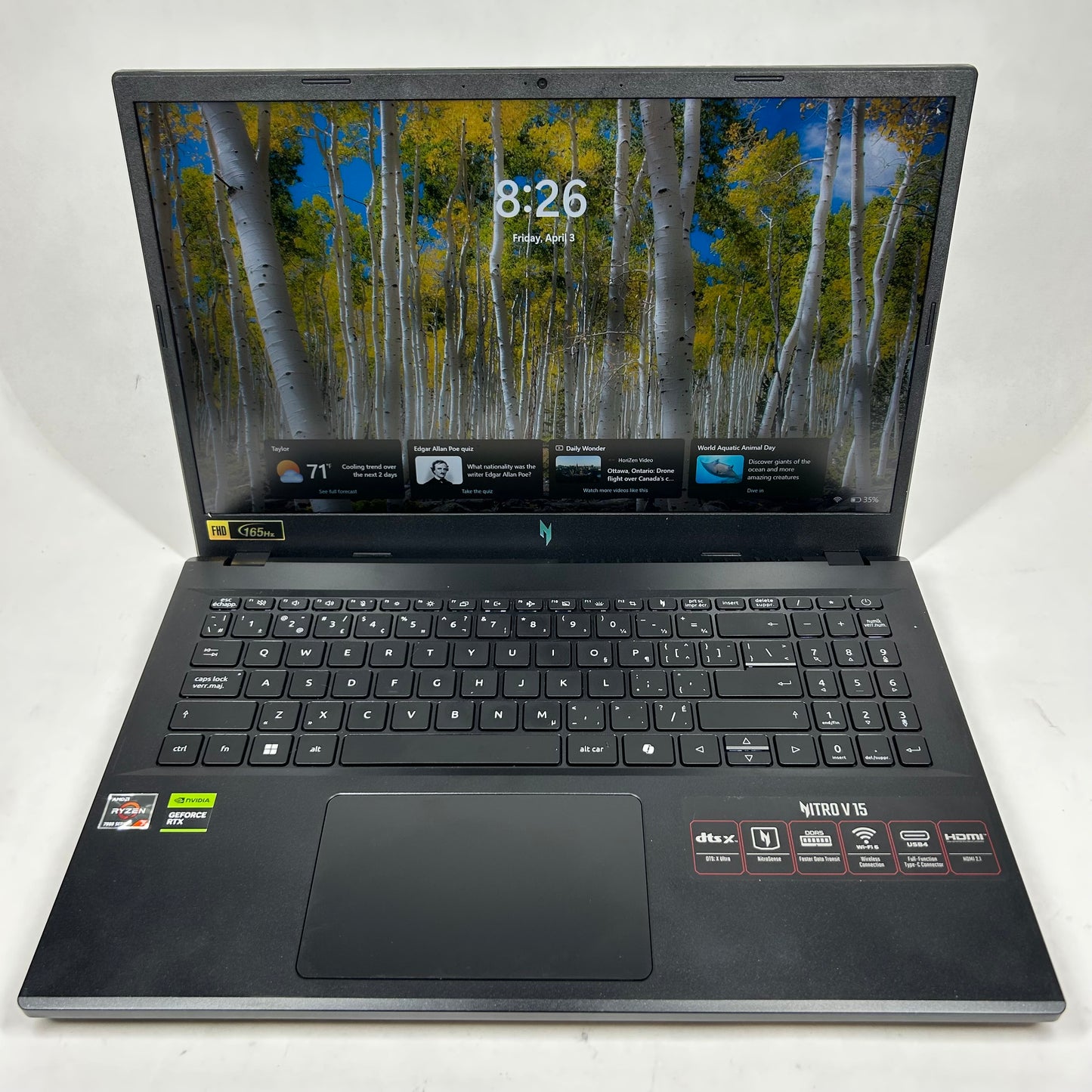 Acer Nitro V 15 N23Q22 15.6" Ryzen 7 3.2GHz 16GB RAM 512GB SSD GeForce RTX 4050