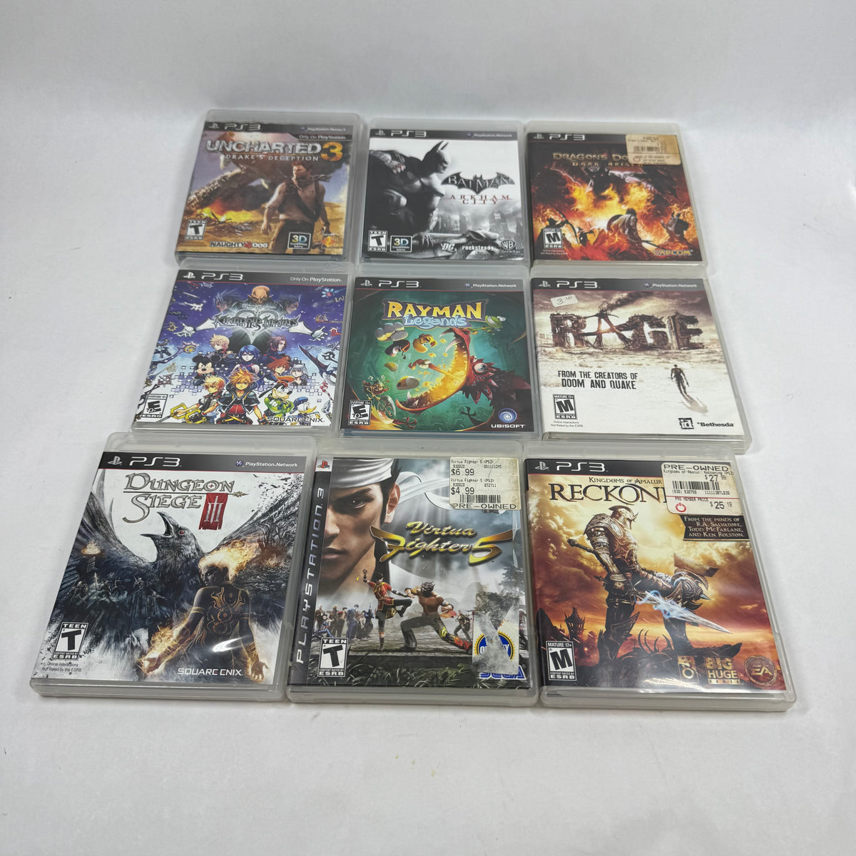 Lot of 50 Sony PlayStation 3 PS3 Games