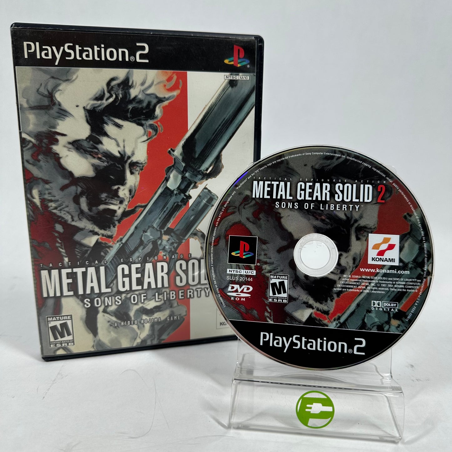 Metal Gear Solid 2: Sons of Liberty (Sony PlayStation 2 PS2, 2001)