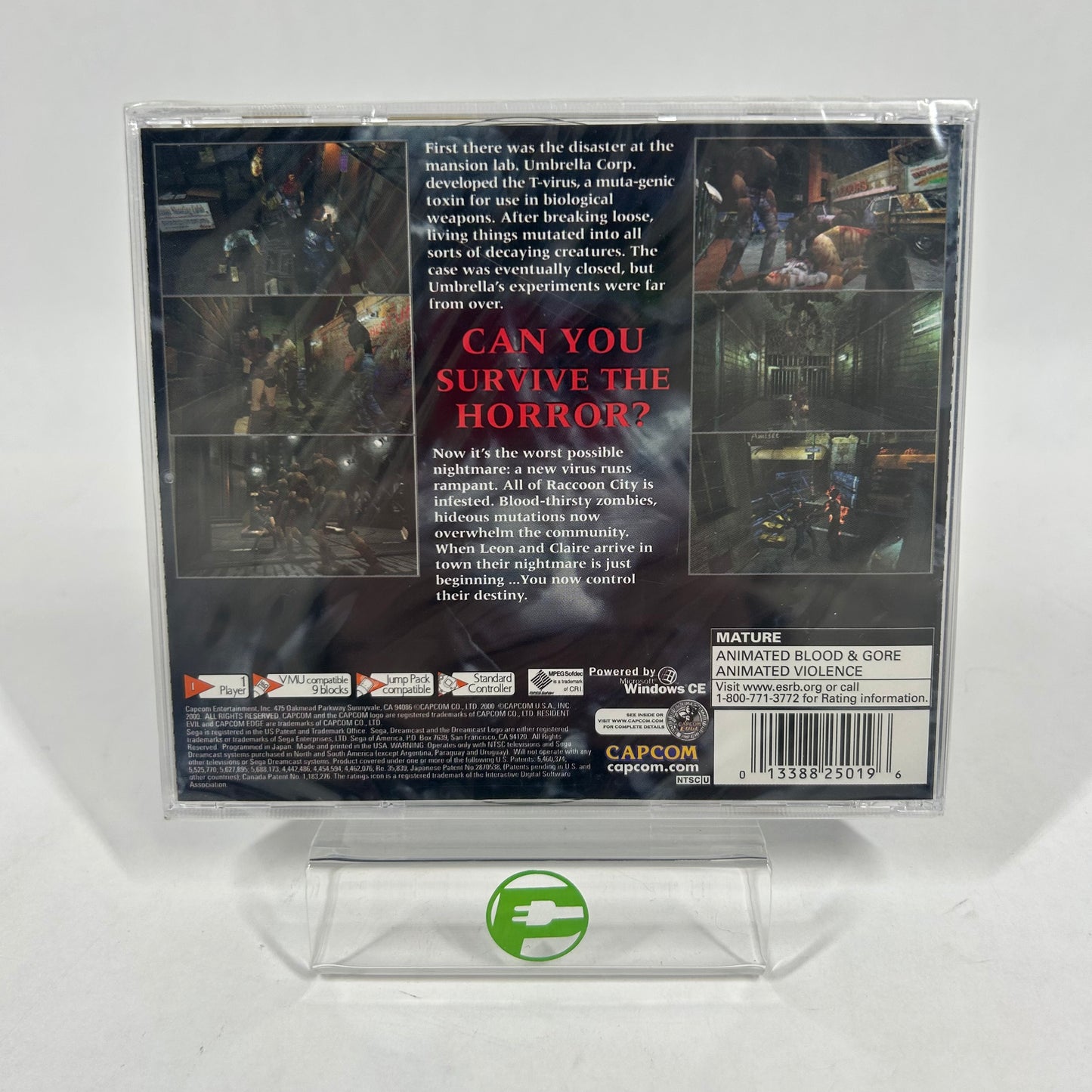 New Resident Evil 2 (Sega Dreamcast, 2000) Sealed