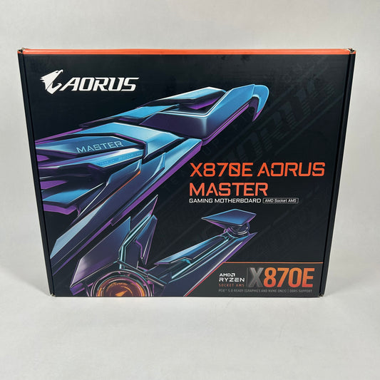 New Gigabyte X870E AORUS MASTER AM5 ATX