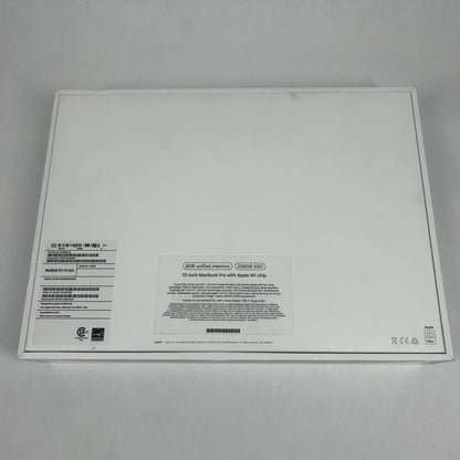 2020 Apple MacBook Pro 13.3" M1 8C GPU 3.2GHz 8GB RAM 256GB SSD MYD82LL/A