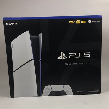 New Sony PlayStation 5 Slim Digital Edition 1TB White Gaming System