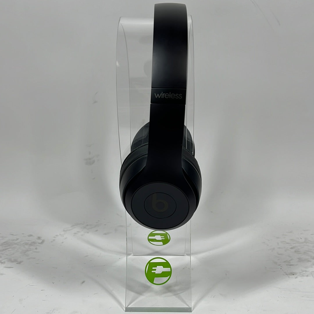 Beats Solo3 Wireless Over-Ear Bluetooth Headphones Black A1796 With Case
