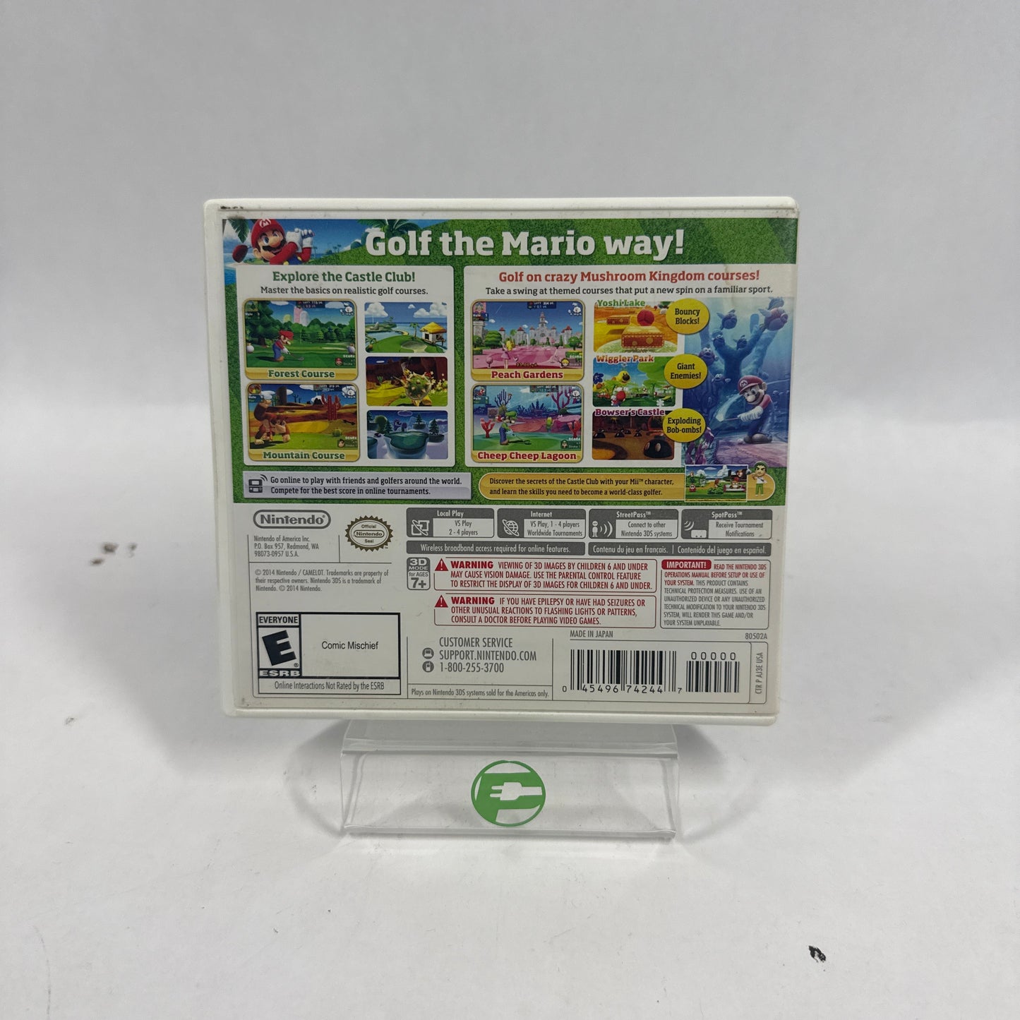 Mario Golf: World Tour (Nintendo 3DS, 2014)
