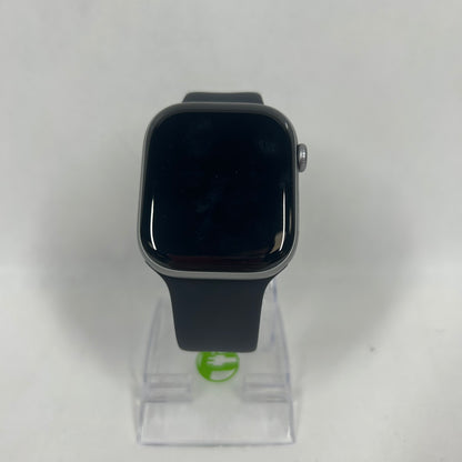 GPS Only Apple Watch Series 11 46MM Silver Aluminum Gray Sport Band MEV04LW/A