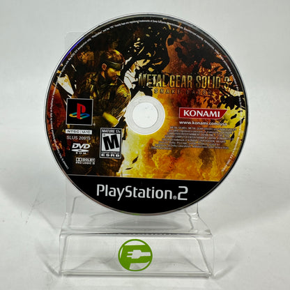 Metal Gear Solid 3 Snake Eater (Sony PlayStation 2 PS2, 2004)