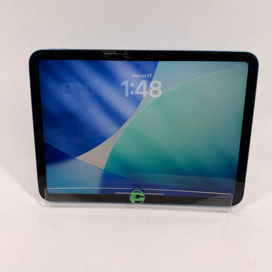 READ WiFi Only Apple iPad Air 4th Gen 64GB Silver NYFM2LL/A