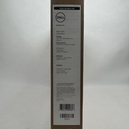 New SEALED Dell Inspiron 15 I3530-5623BLK-PUS 15.6" i5-1334U 8GB RAM 512GB SSD