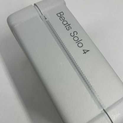 New Beats Solo 4 Wired On-Ear Headphones White MG7J4LL/A