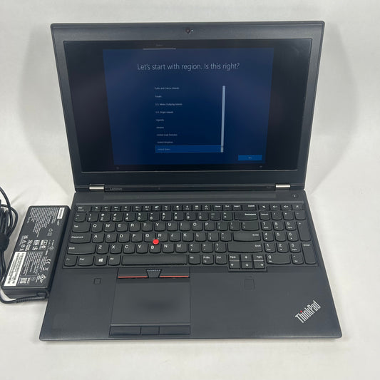 Lenovo ThinkPad P51 Intel Xeon E3-1505M v6 3.0GHz 64GB RAM 1TB SSD Quadro M2200