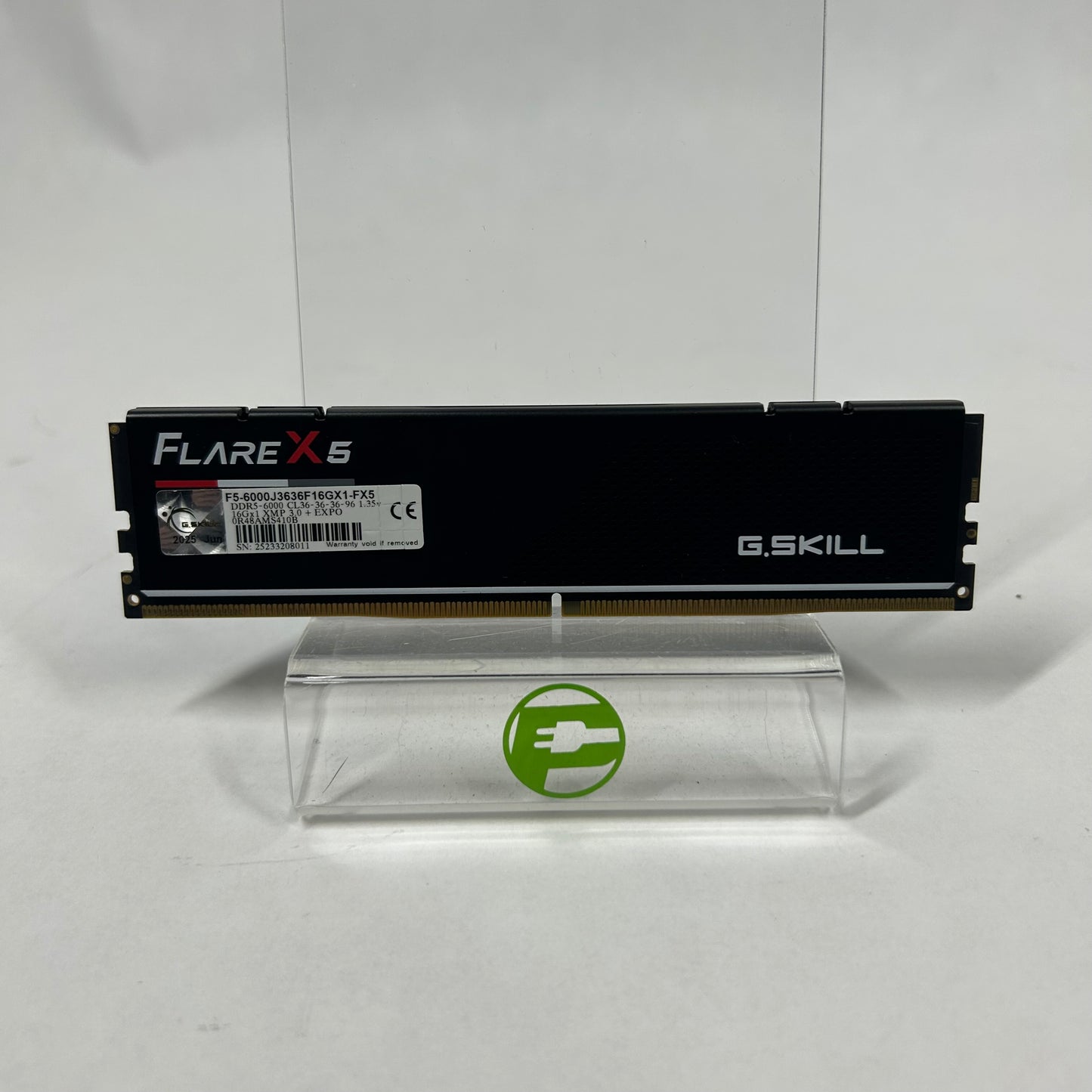 G.Skill Ripjaws S5 16GB (1x16GB) RAM DDR5 6000MHz F5-600J3636F16GX2-RS5K