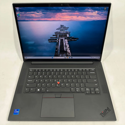 Lenovo ThinkPad P1 Gen 5 16" i7-12700H 2.3GHz 32GB RAM 1TB SSD NVIDIA RTX A2000