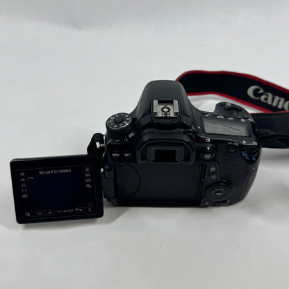 Canon EOS 70D 20.2MP Digital SLR DSLR Camera 61798 Shutter Count READ