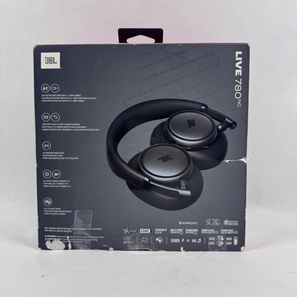 New JBL Live 780NC Active Noise Cancellation Headphones  Black
